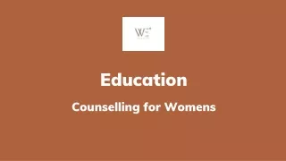 Education Counselling for Womens | Weeducation