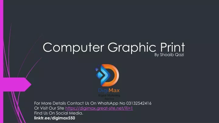 computer graphic print
