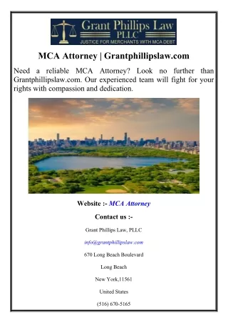 mca attorney grantphillipslaw com