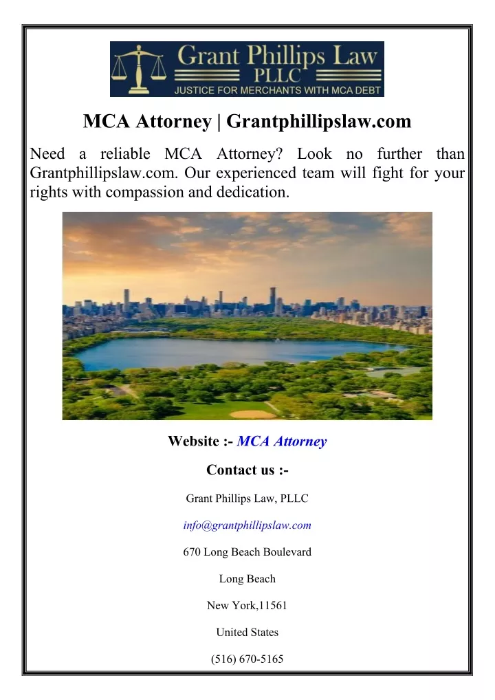 mca attorney grantphillipslaw com