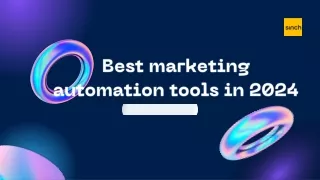 Best marketing automation tools in 2024