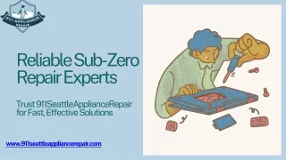Reliable Sub-Zero Repair Experts