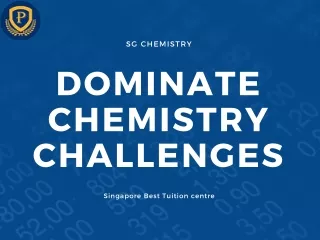 Dominate Chemistry Challenges with h2 Chemistry Tuition