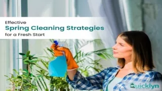 Effective Spring Cleaning Strategies For A Fresh Start | Quicklyn