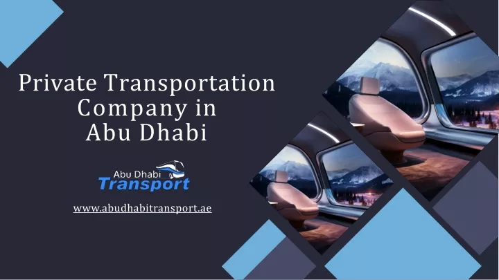 private transportation company in abu dhabi