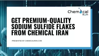 High-Quality Sodium Sulfide Flakes| Top Manufacturer of Chemical & Petrochemical