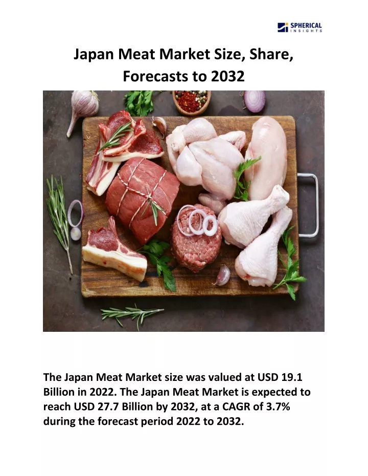 japan meat market size share forecasts to 2032