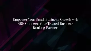 business bank account for small business