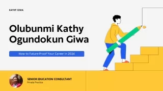 Kathy Giwa - How to Future-Proof Your Career in 2024