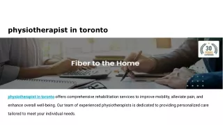 physiotherapist in toronto