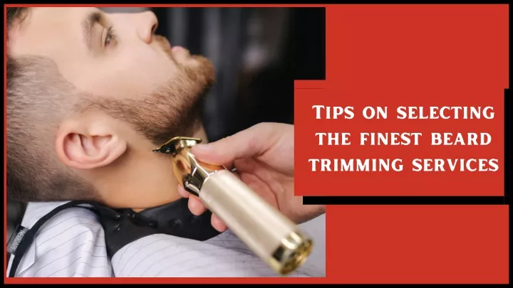 tips on selecting the finest beard trimming