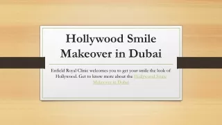 Hollywood Smile Makeover in Dubai 1234