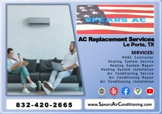 AC Replacement Services La Porte, TX