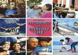 ⭐ DOWNLOAD/PDF ⚡ Psychology in Everyday Life