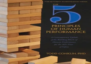 Read  [PDF]  The 5 Principles of Human Performance: A contemporar