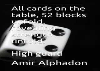 READ [PDF]  All cards on the table, 52 blocks unfold, revealing s