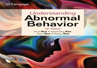 [READ DOWNLOAD]  Understanding Abnormal Behavior (MindTap Course