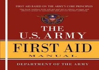 [READ DOWNLOAD]  U.S. Army First Aid Manual