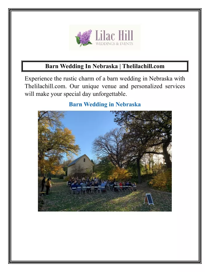 barn wedding in nebraska thelilachill com