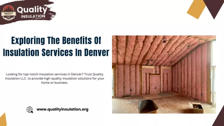 exploring the benefits of insulation services