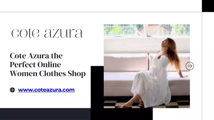 cote azura the perfect online women clothes shop