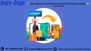 Quick & Easy Top-Ups with payRup