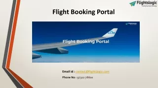 Flight Booking Portal