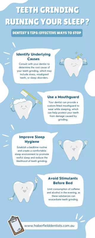 Teeth Grinding Ruining Your Sleep: Dentist's Tips Effective Ways to Stop