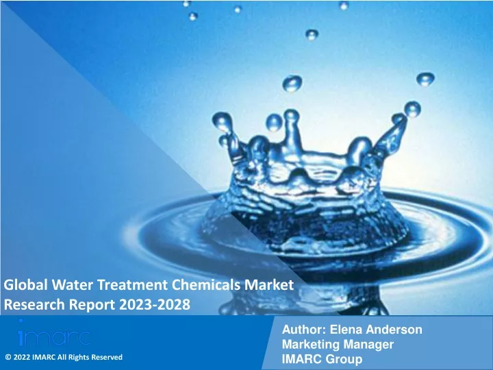 global water treatment chemicals market research