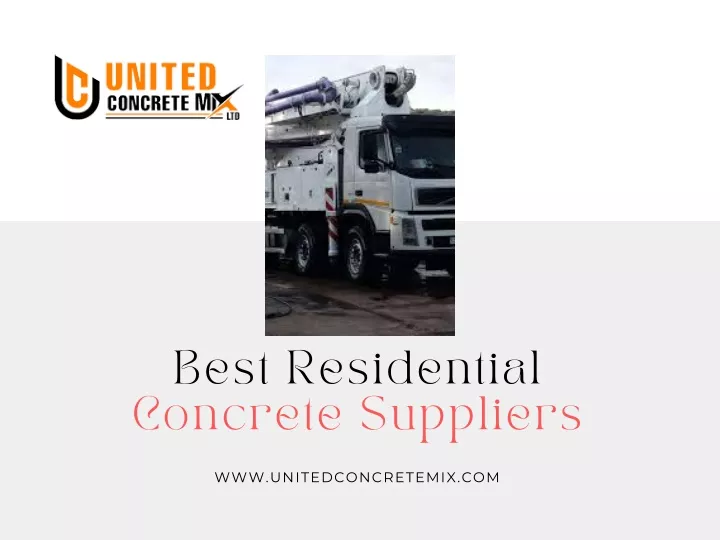 best residential concrete suppliers