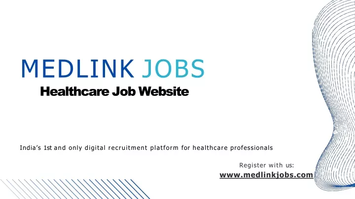 medlink jobs healthcare job website