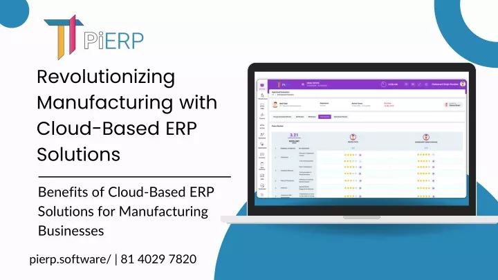 revolutionizing manufacturing with cloud based
