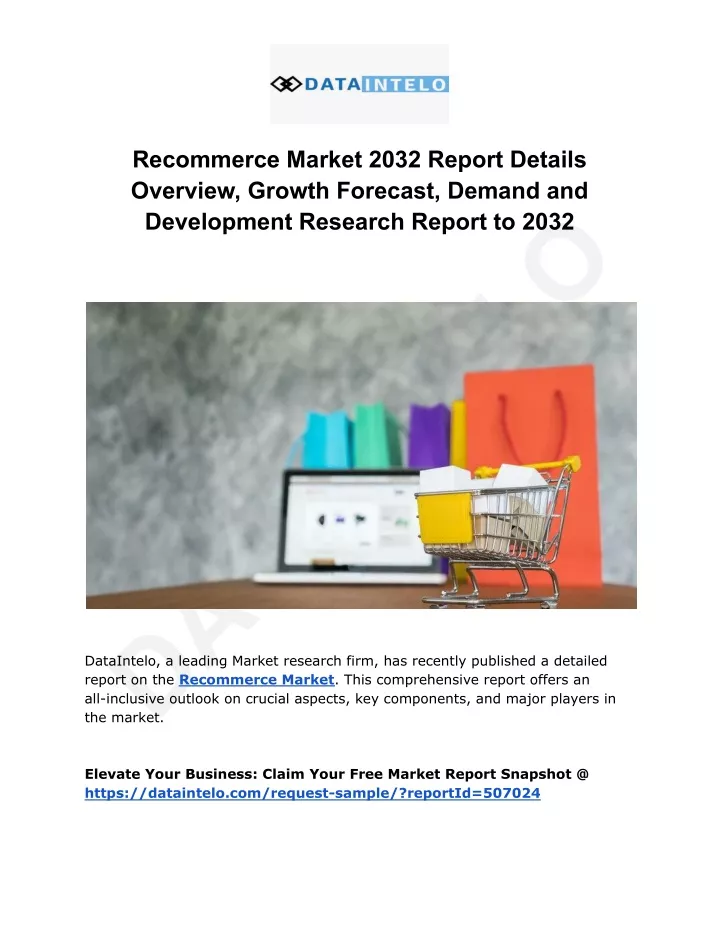 recommerce market 2032 report details overview