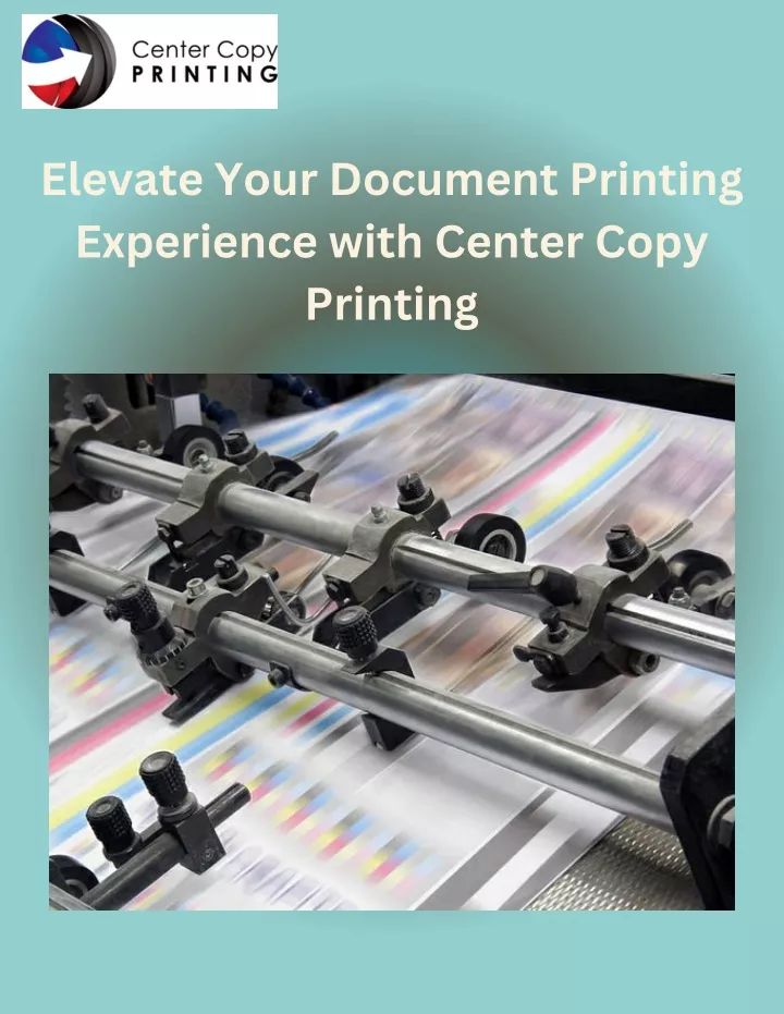 elevate your document printing experience with