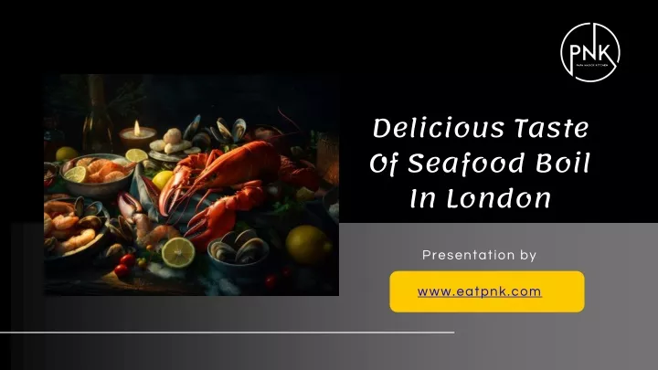 delicious taste of seafood boil in london