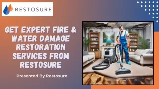 Professional Water & Fire Damage Restoration Services