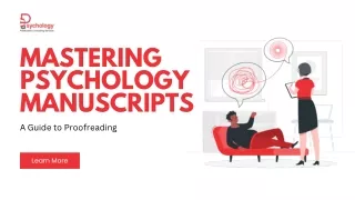 Mastering Psychology Manuscripts: A Guide to Proofreading