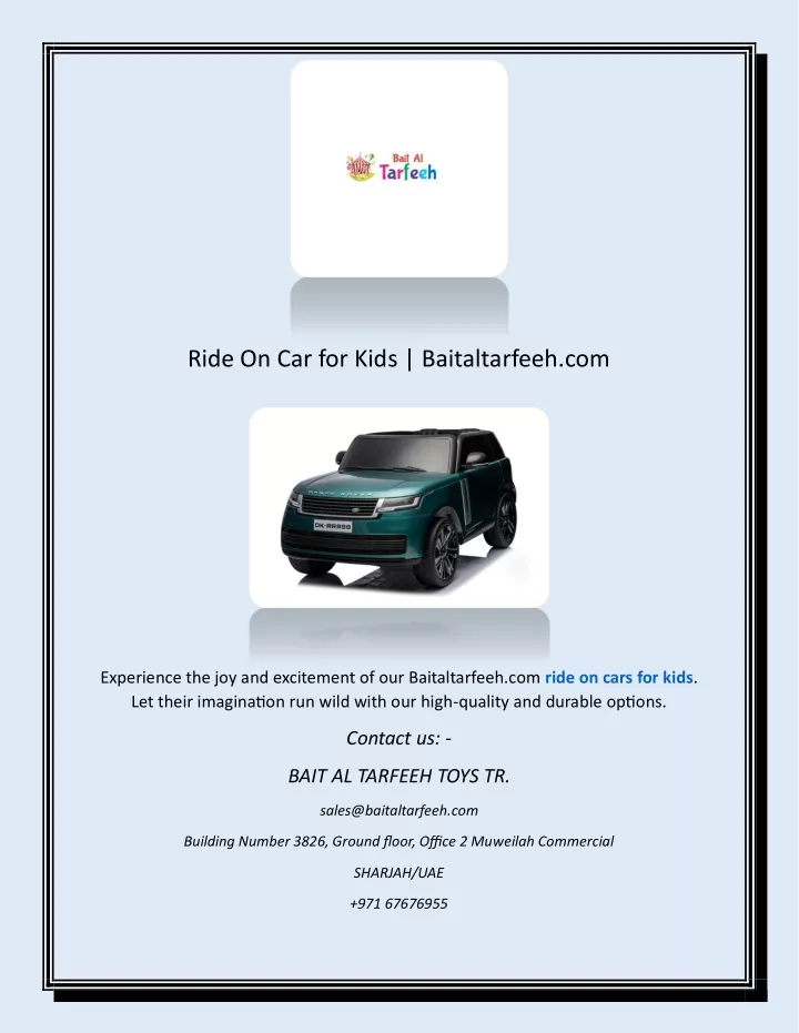 ride on car for kids baitaltarfeeh com