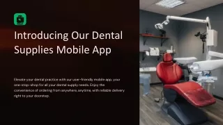 Dental Equipment Suppliers