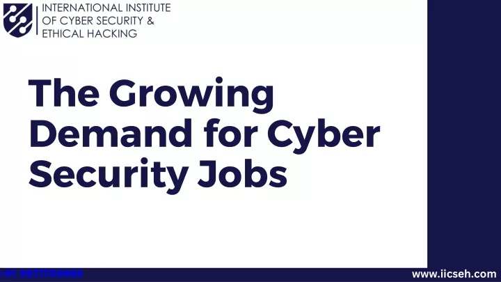 the growing demand for cyber security jobs