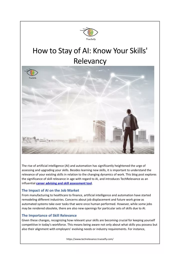 howtostayofai knowyourskills relevancy