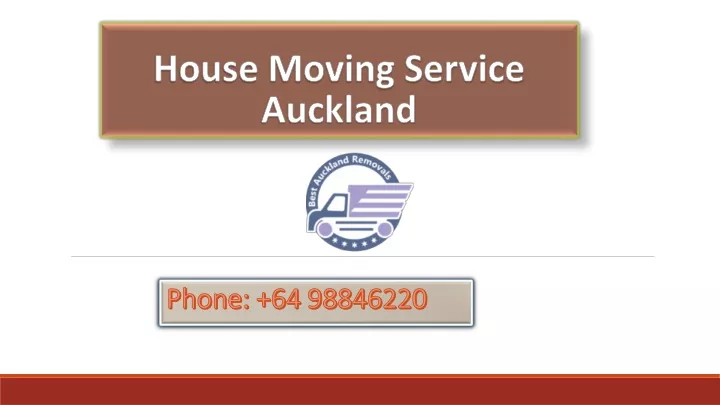 house moving service auckland