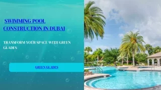 Green Glades-swimming pool construction dubai