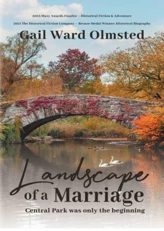 PDF_⚡ Landscape of a Marriage: Central Park Was Only the Beginning