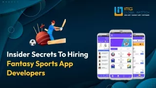 Insider Secrets to Hiring Fantasy Sports App Developers