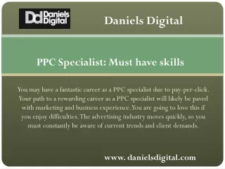PPC services agency in Worcester - Daniels Digital