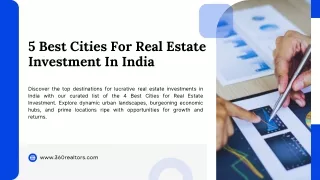 5 Best Cities For Real Estate Investment In India