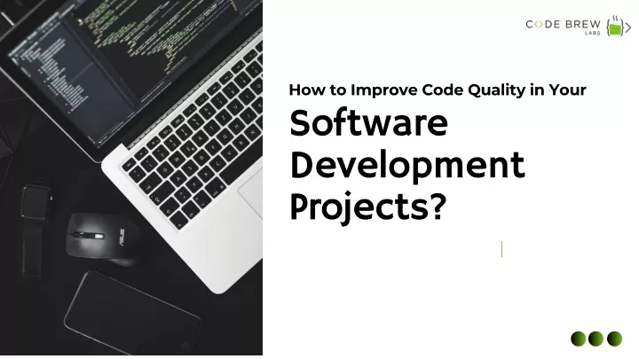 how to improve code quality in your