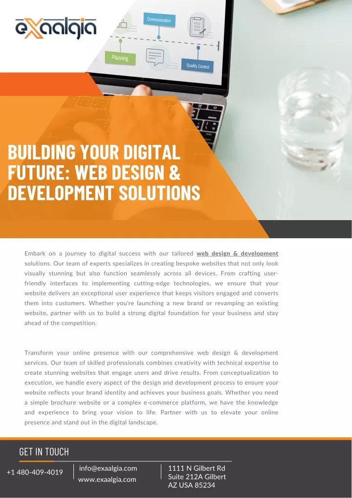 building your digital future web design