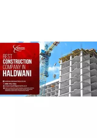 Best Construction Company in Haldwani